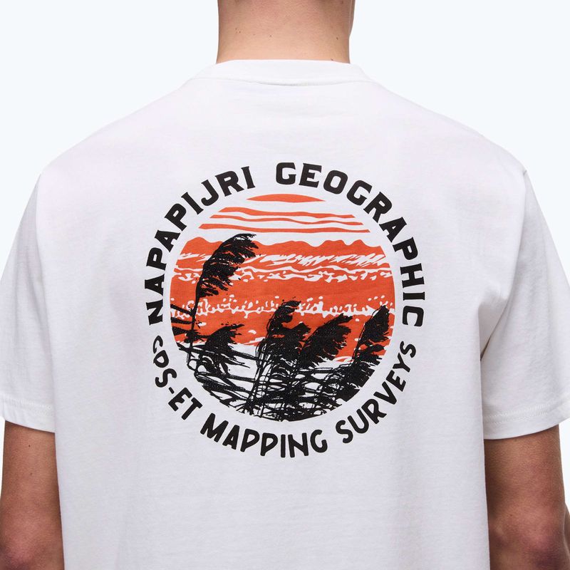 Men's T-shirt Napapijri S-Vignonil Back white heron 4
