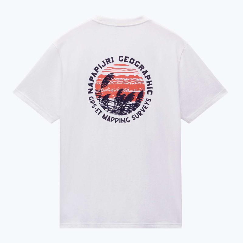 Men's T-shirt Napapijri S-Vignonil Back white heron 6