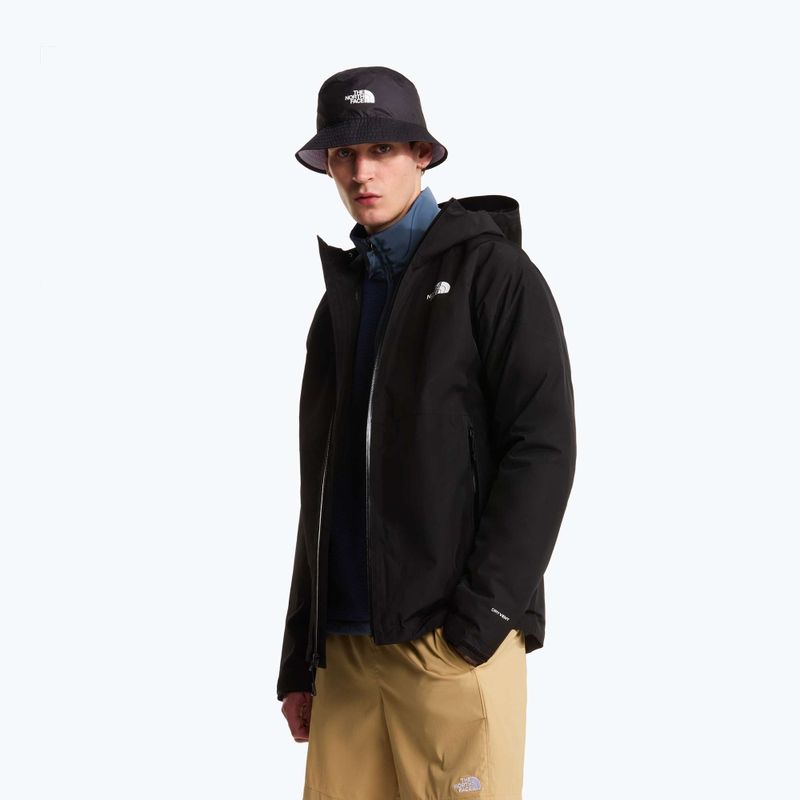Men's rain jacket The North Face Lightning Zip-In Jacket tnf black 4