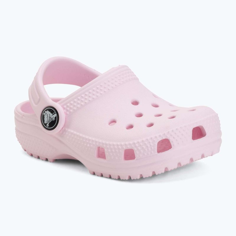 Children's slides Crocs Classic Clog Toddler pink milk 2