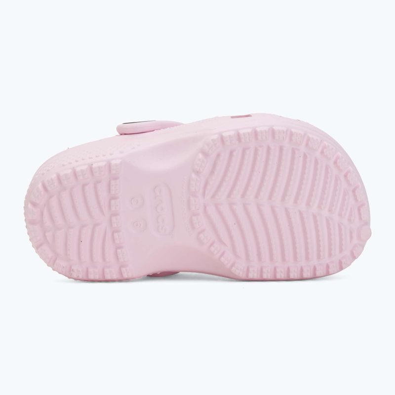 Children's slides Crocs Classic Clog Toddler pink milk 5
