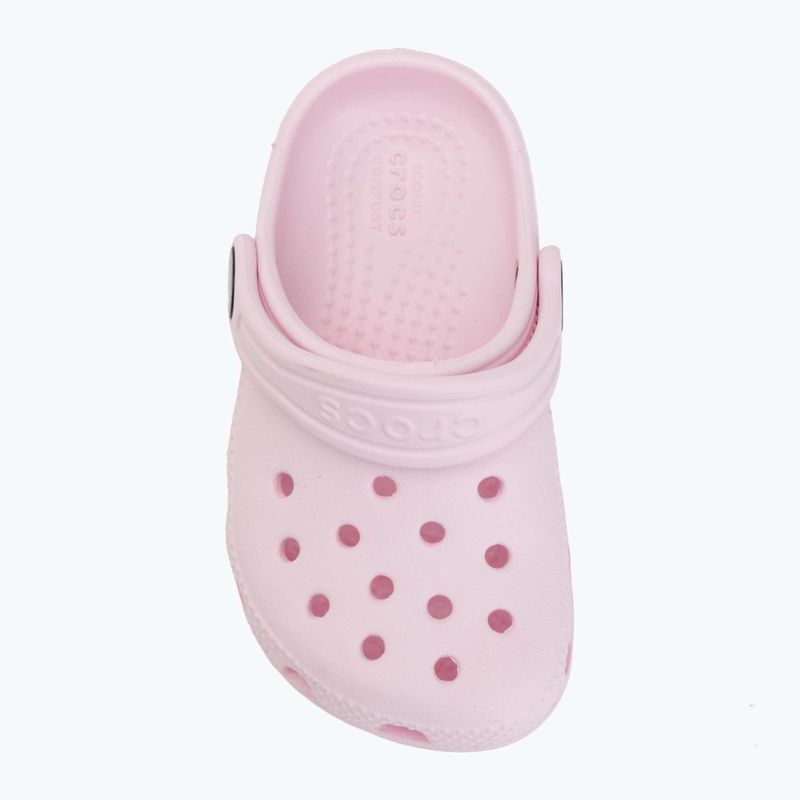 Children's slides Crocs Classic Clog Toddler pink milk 6
