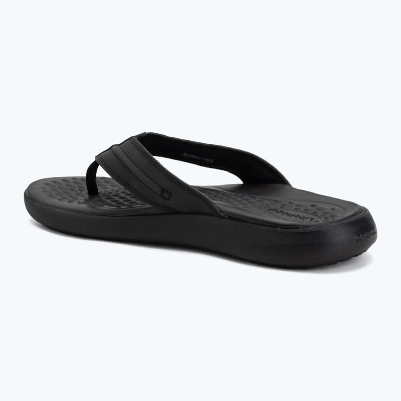 Flip-flops Crocs Yukon Vista II Leather black/black 3