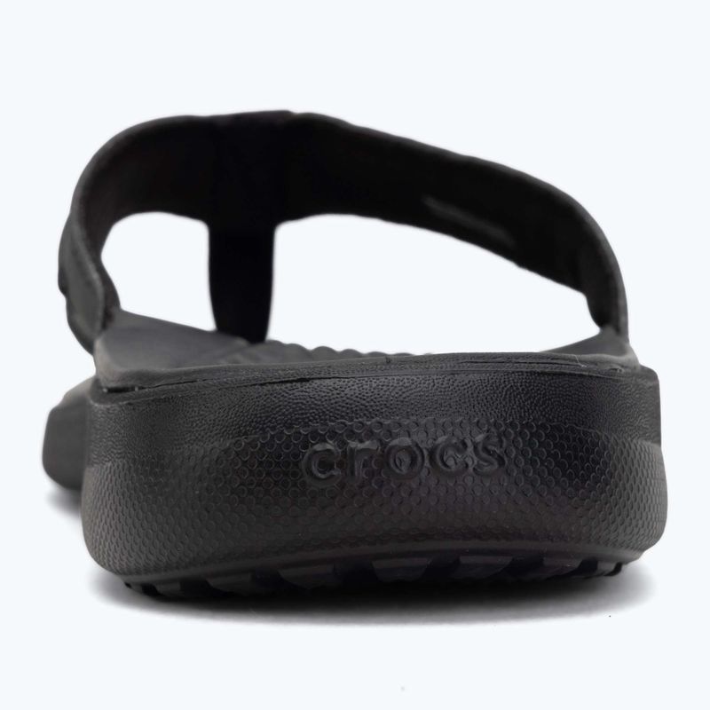 Flip-flops Crocs Yukon Vista II Leather black/black 6