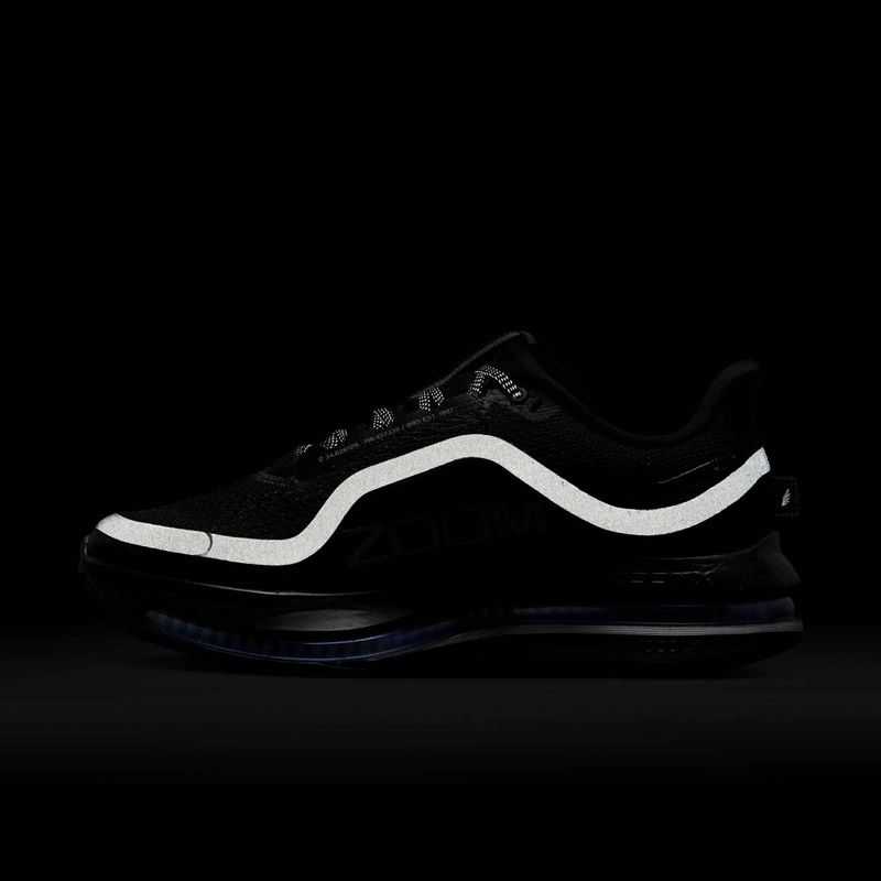 Women's running shoes Nike Pegasus Premium black/metallic silver/black 8