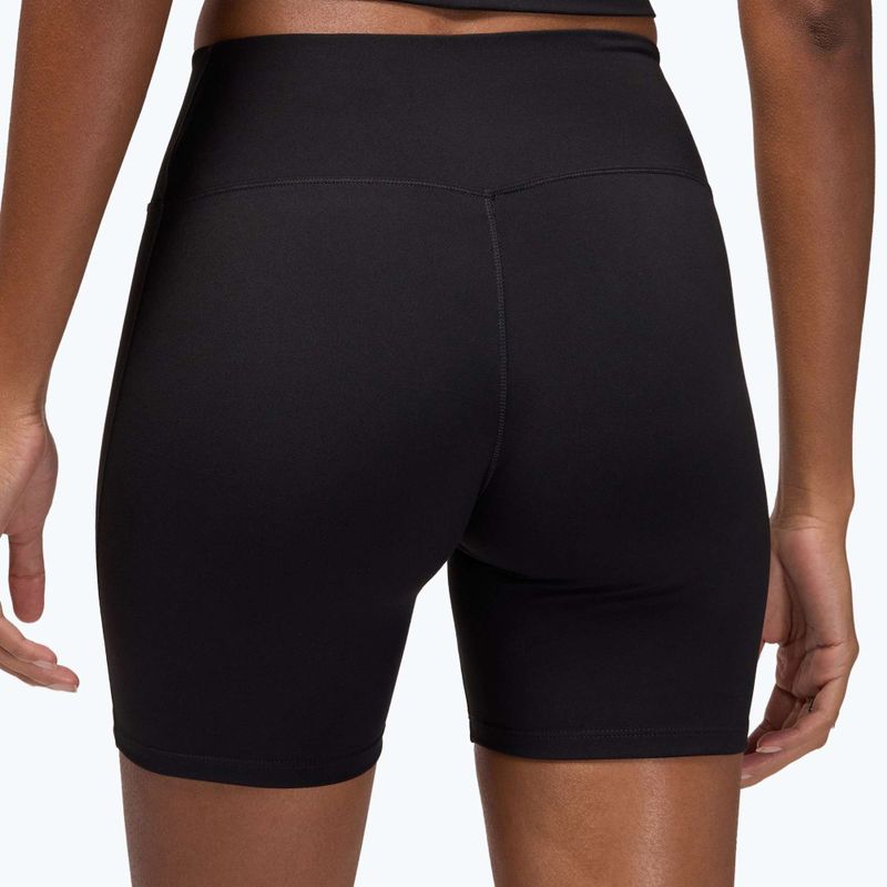 Women's shorts Jordan Sport Dri-Fit High Waisted 6" black/white 3