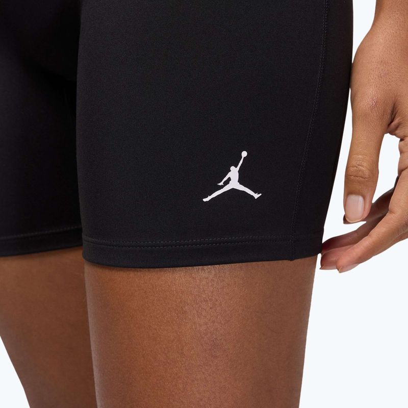 Women's shorts Jordan Sport Dri-Fit High Waisted 6" black/white 4