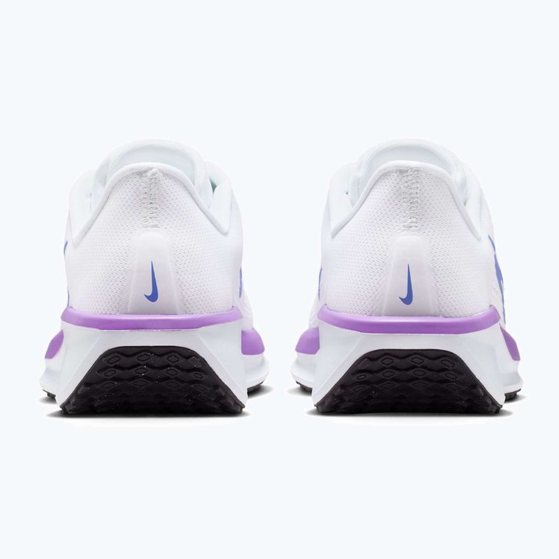 Women's running shoes Nike Quest 6 white/black/bright violet/sapphire 8
