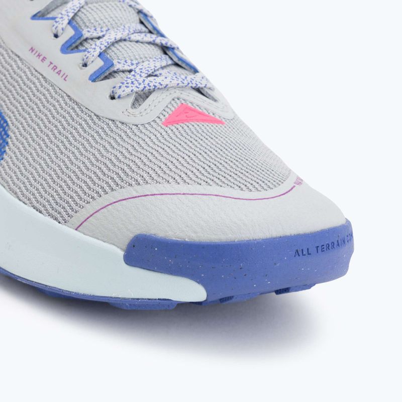 Women's running shoes Nike Juniper Trail 3 grey fog/sapphire/glacier blue 7