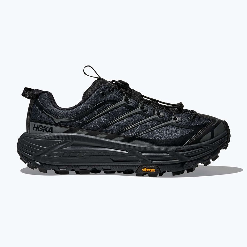 Shoes HOKA Mafate Three 2 Wordmark Black/Outer Orbit 2