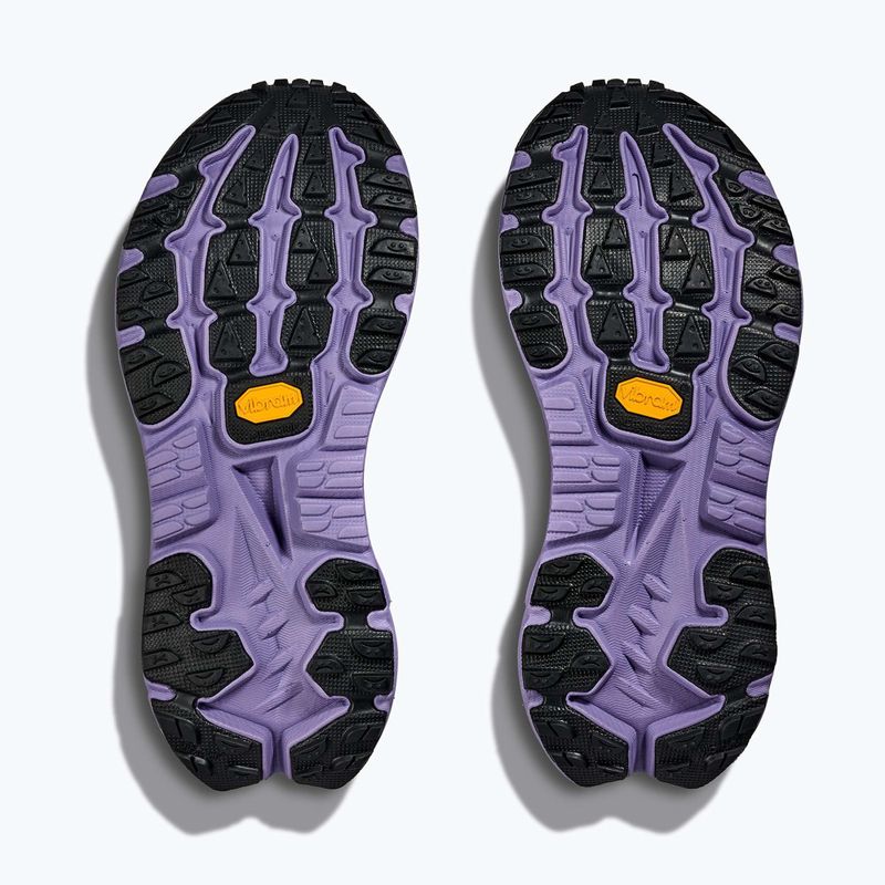 Women's running shoes HOKA Mafate X berry jam/squid ink 15