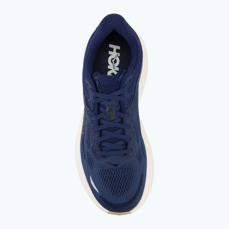 Men's running shoes HOKA Bondi 9 midnight blue/varsity navy 5