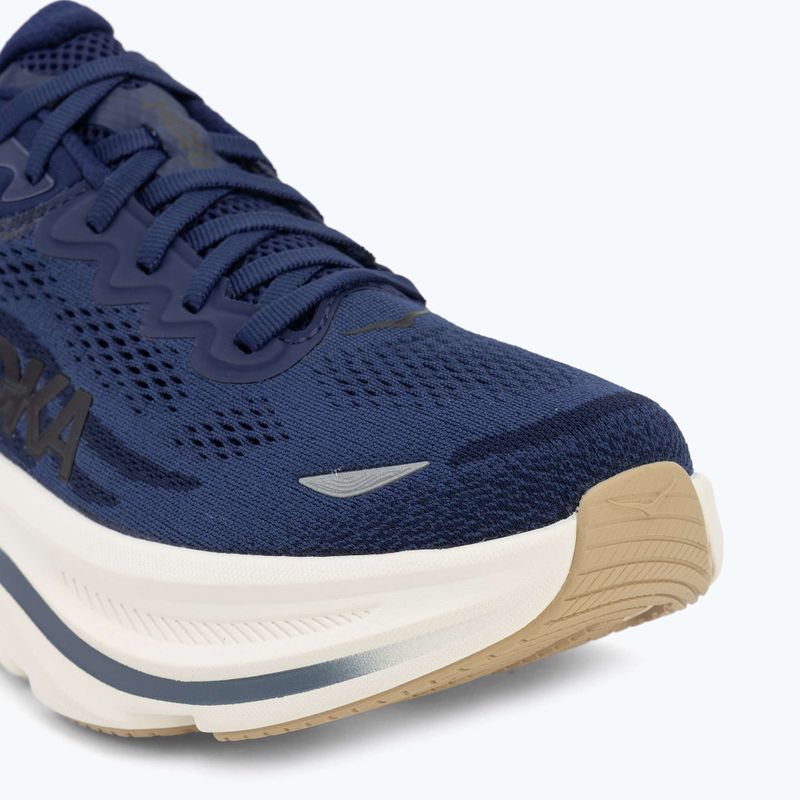 Men's running shoes HOKA Bondi 9 midnight blue/varsity navy 7