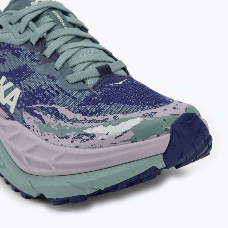 Women's running shoes HOKA Stinson 7 rosemary/fragrant lilac 7