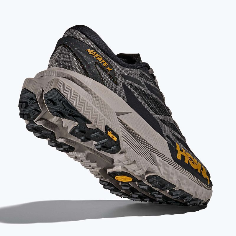 Men's running shoes Hoka Mafate X black/cement 8
