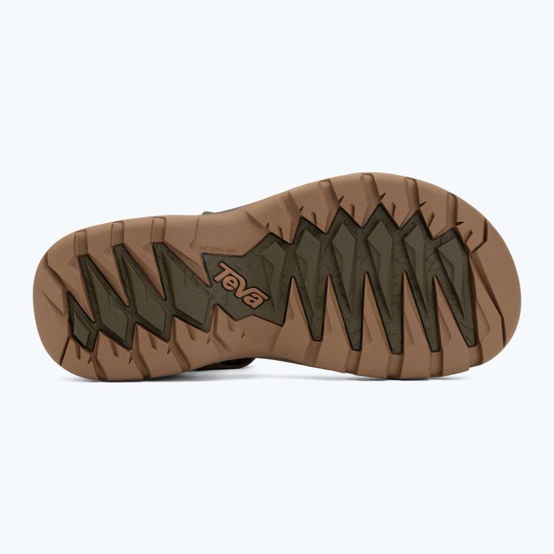 Men's sandals Teva Terra Fi 5 Universal dark olive/honey brown 4
