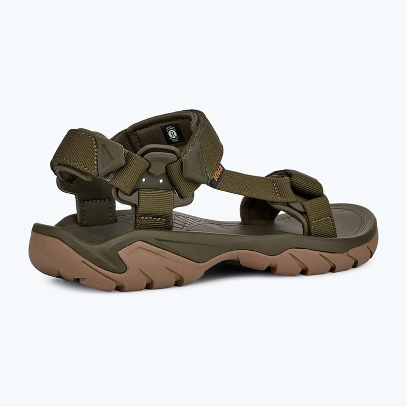 Men's sandals Teva Terra Fi 5 Universal dark olive/honey brown 9