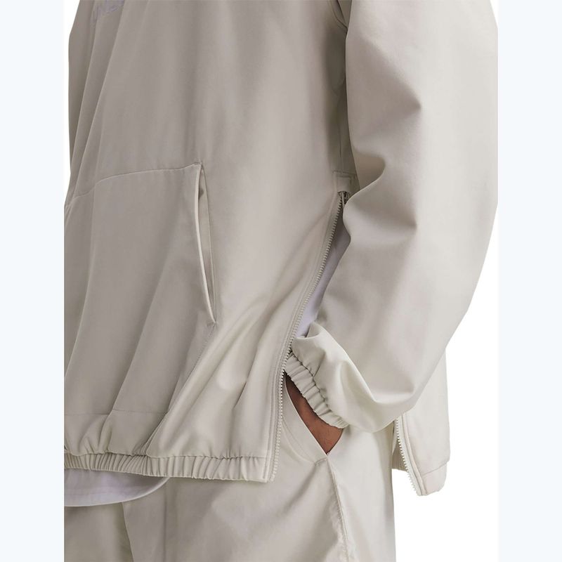 Men's sweatshirt Under Armour Unstoppable Woven Hoodie summit white/white 4