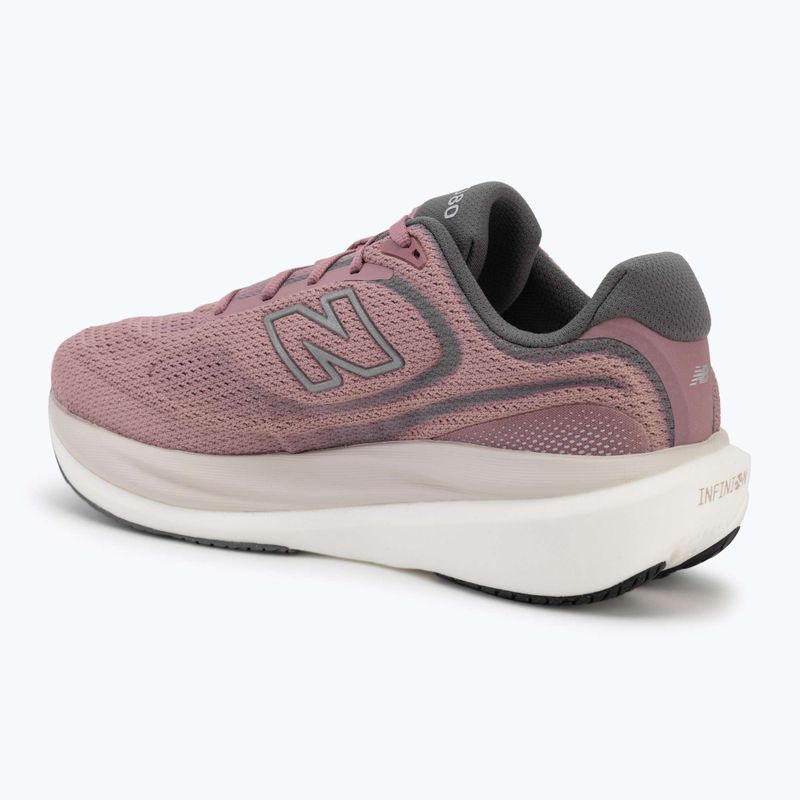 Women's running shoes New Balance 1080's V15 rosewood/silver metallic/neptune grey 3
