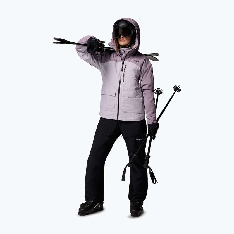 Women's ski jacket Columbia Highland Summit III Insulated lavender pearl/shale purple 2