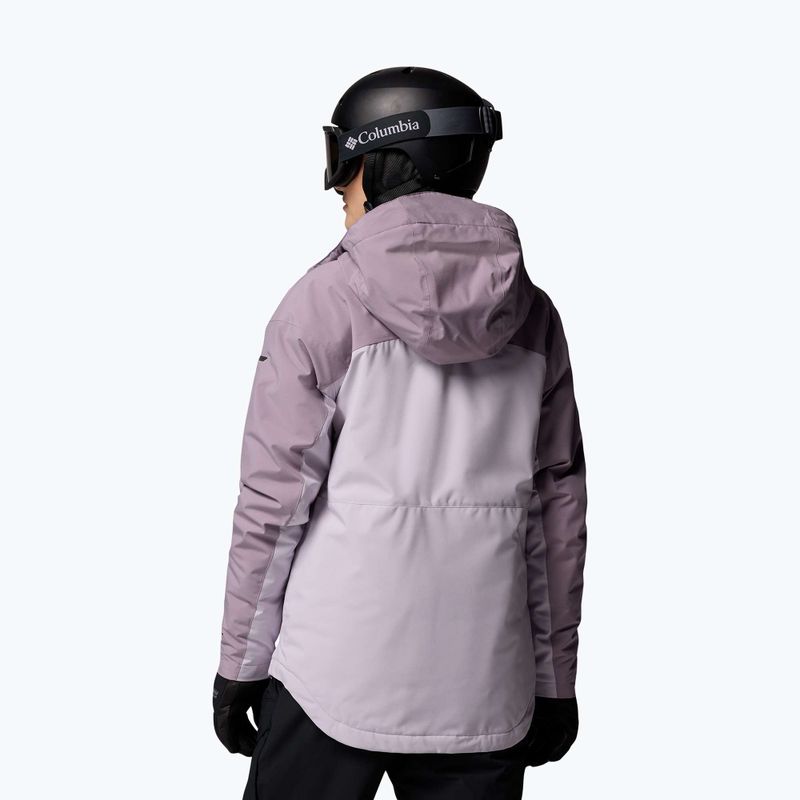 Women's ski jacket Columbia Highland Summit III Insulated lavender pearl/shale purple 3