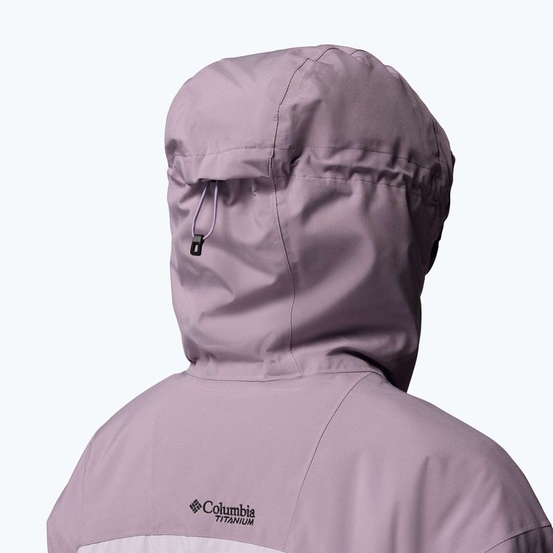 Women's ski jacket Columbia Highland Summit III Insulated lavender pearl/shale purple 6