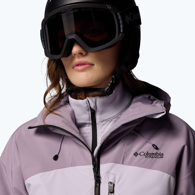 Women's ski jacket Columbia Highland Summit III Insulated lavender pearl/shale purple 7