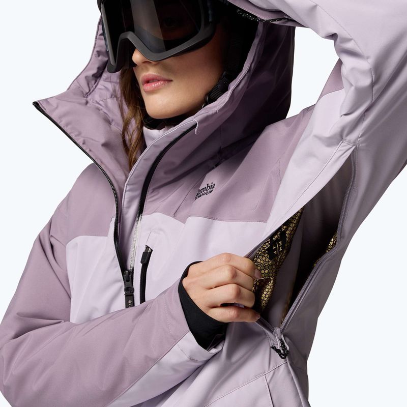 Women's ski jacket Columbia Highland Summit III Insulated lavender pearl/shale purple 8