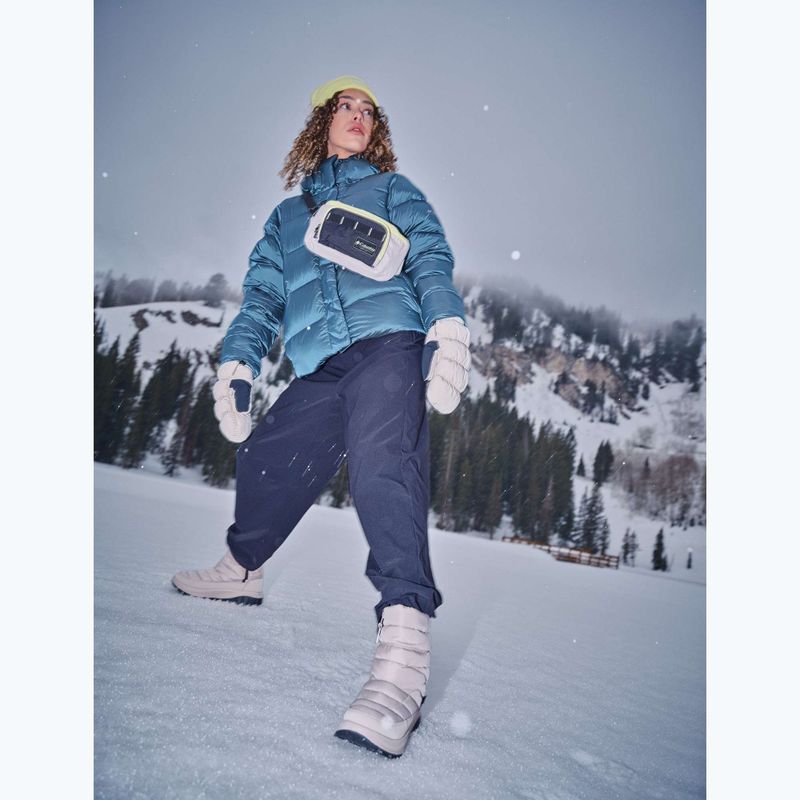 Women's down jacket Columbia Amaze Puff Hooded everblue high shine 15