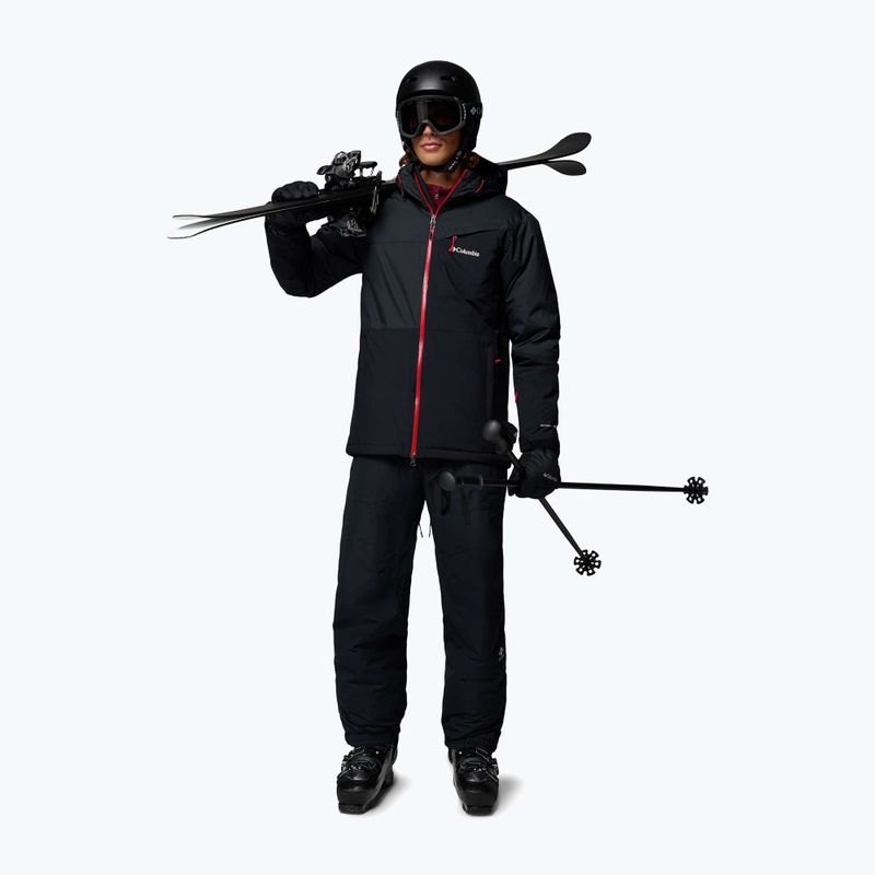 Men's ski jacket Columbia Iceberg Point II mountain black 2
