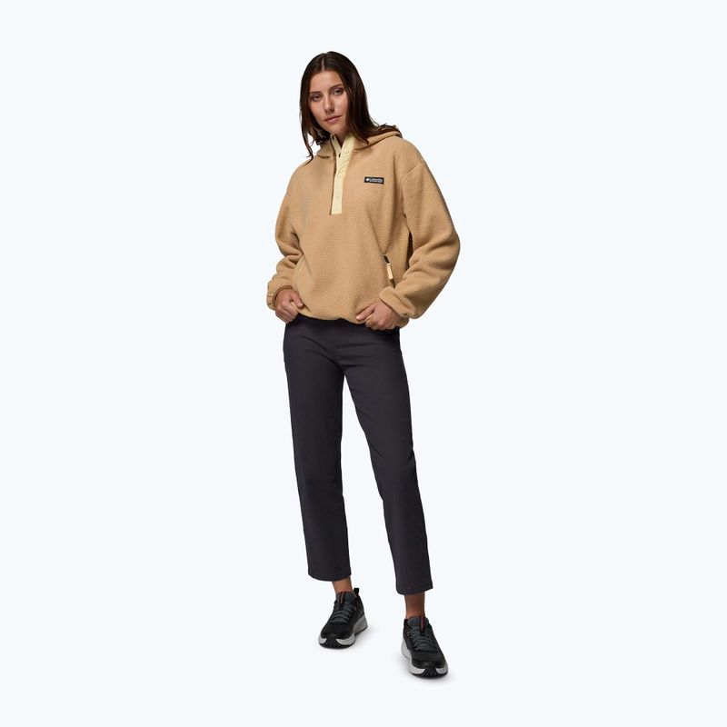Women's fleece sweatshirt Columbia Helvetia II Hoodie canoe 2