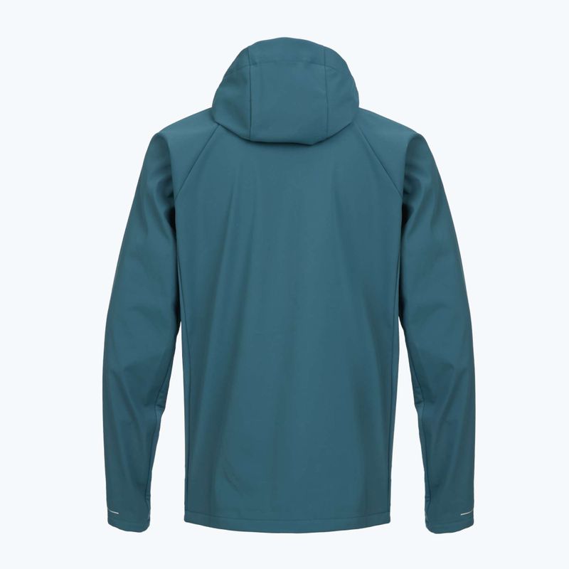 Men's softshell jacket Columbia Trailborne everblue 2