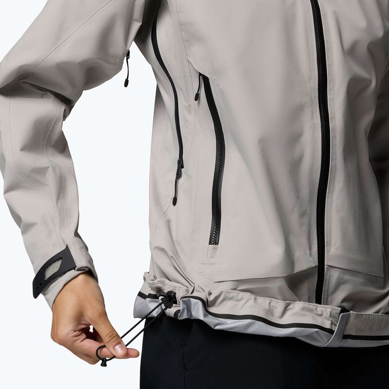 Women's softshell jacket Columbia Saudan Pro 3L flint grey 11