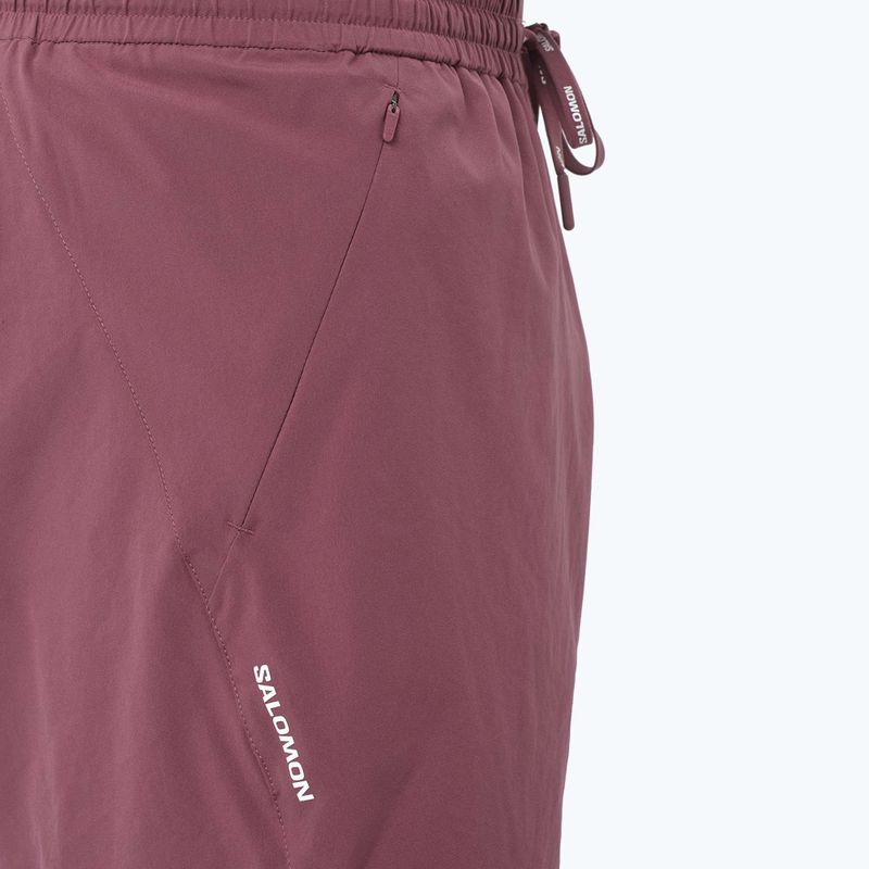 Men's running shorts Salomon Shakeout C 2IN1 7" nocturne 4