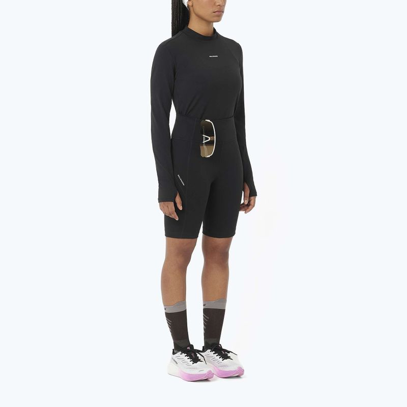Women's running longsleeve Salomon Bliss deep black 2