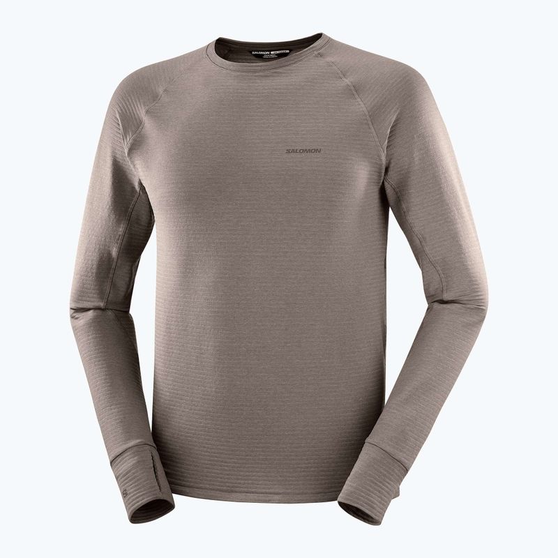 Men's sweatshirt Salomon Essential Lightwarm CN iron 5