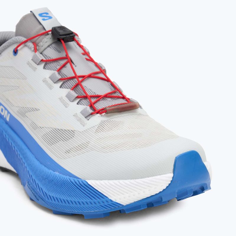 Men's running shoes Salomon Pulsar lunar rock/white/french blue 7