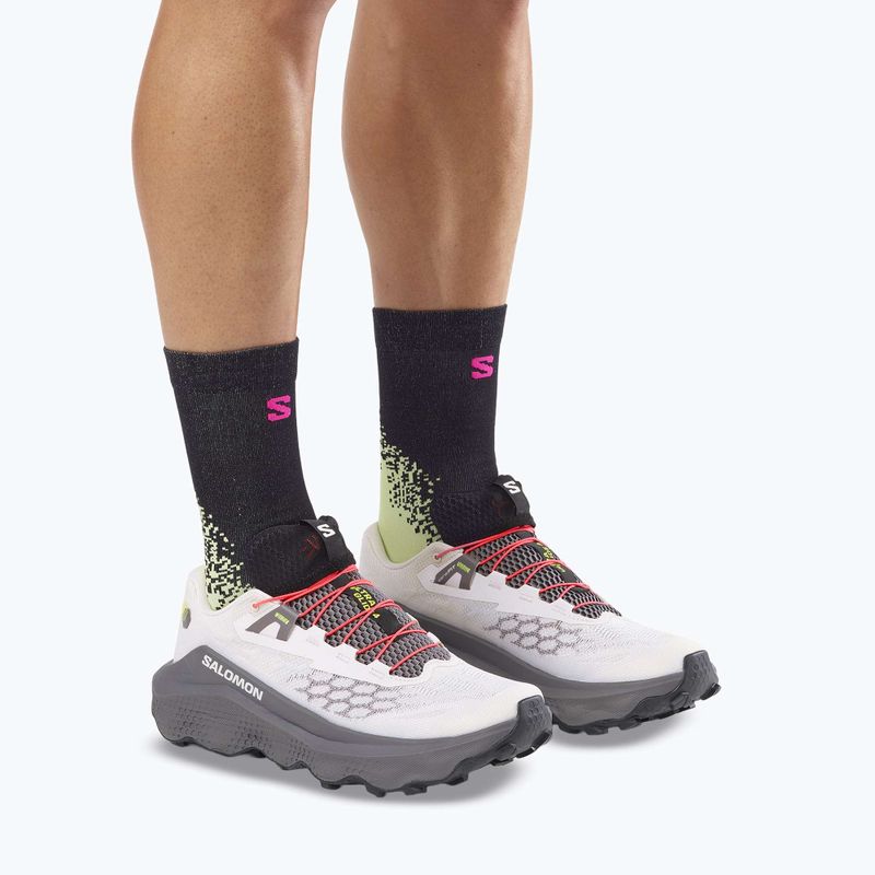 Men's running shoes Salomon Ultra Glide 4 lilac ash/excalibur/pink yarrow 8