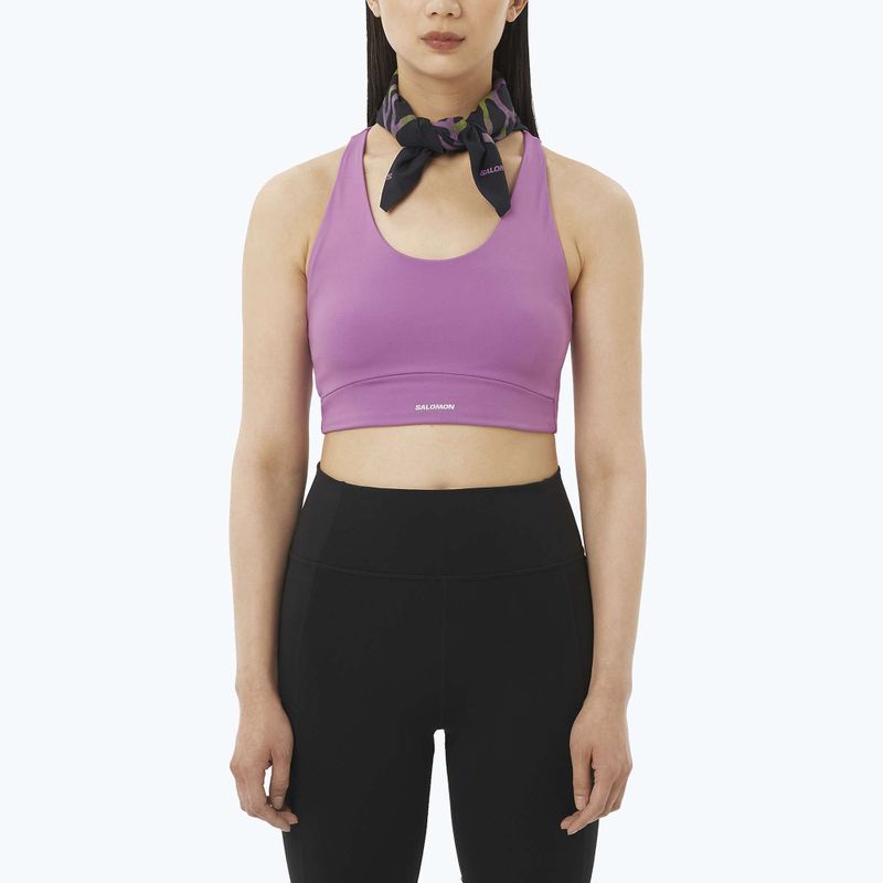 Training bra Salomon SHAKEout Core iris orchid 3