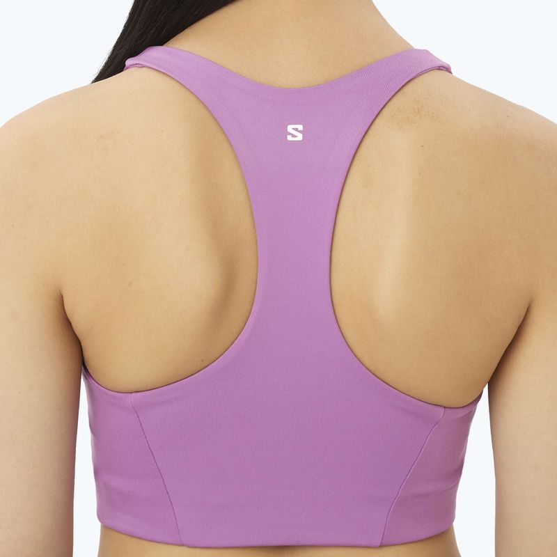 Training bra Salomon SHAKEout Core iris orchid 5