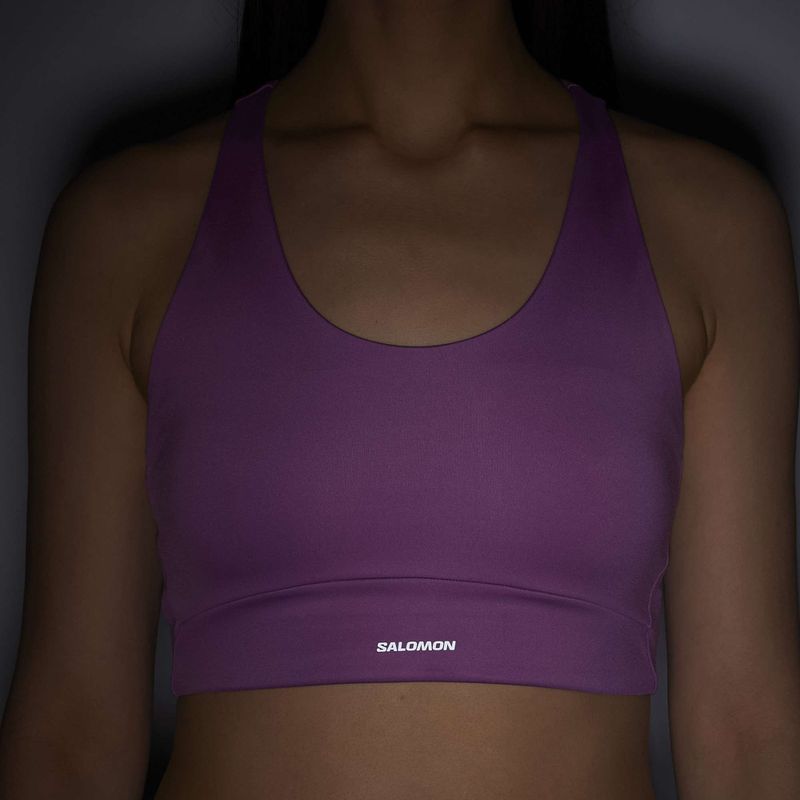 Training bra Salomon SHAKEout Core iris orchid 6
