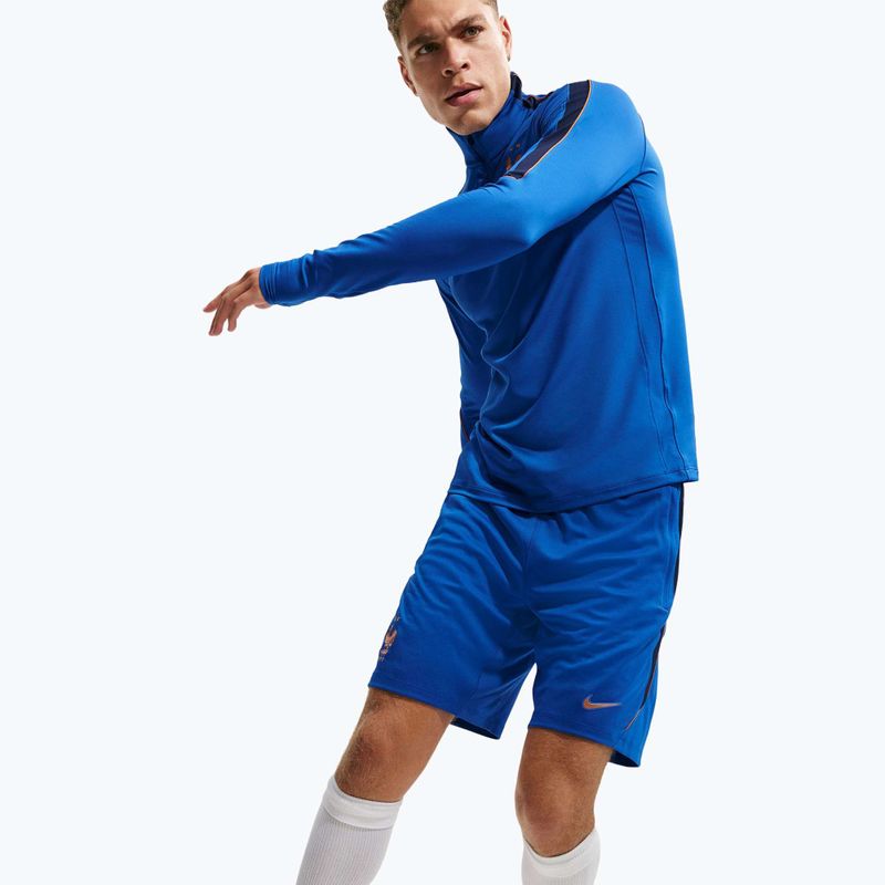 Men's football shorts Nike FFF Strike game royal/metallic copper 4