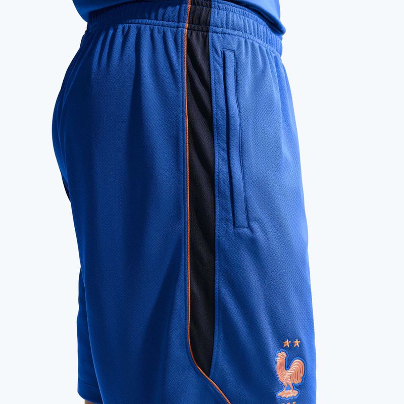 Men's football shorts Nike FFF Strike game royal/metallic copper 6