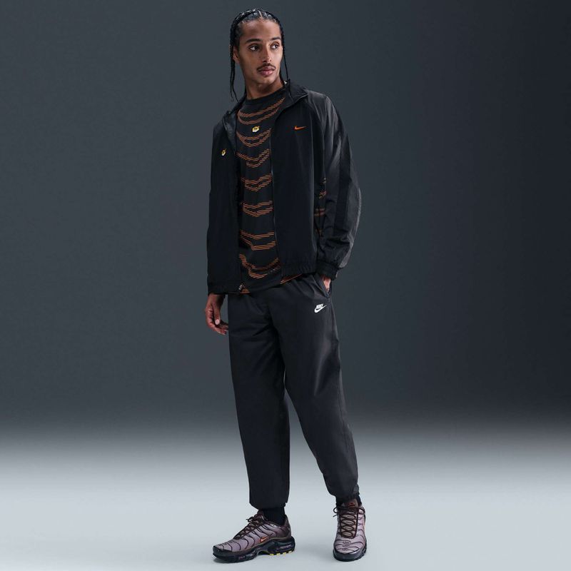 Men's trousers Nike Windrunner Lined black/white 7