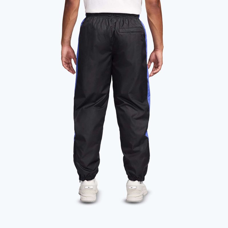 Men's trousers Nike Windrunner Lined black/sapphire/sapphire 2