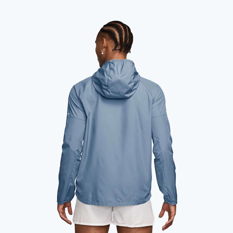 Men's running jacket Nike Repel Miler work blue/work blue 2