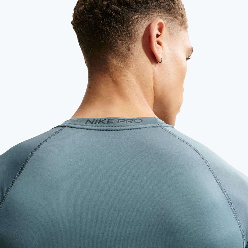 Men's training T-shirt Nike Pro Dri-Fit Tight Fitness mineral slate/black 5
