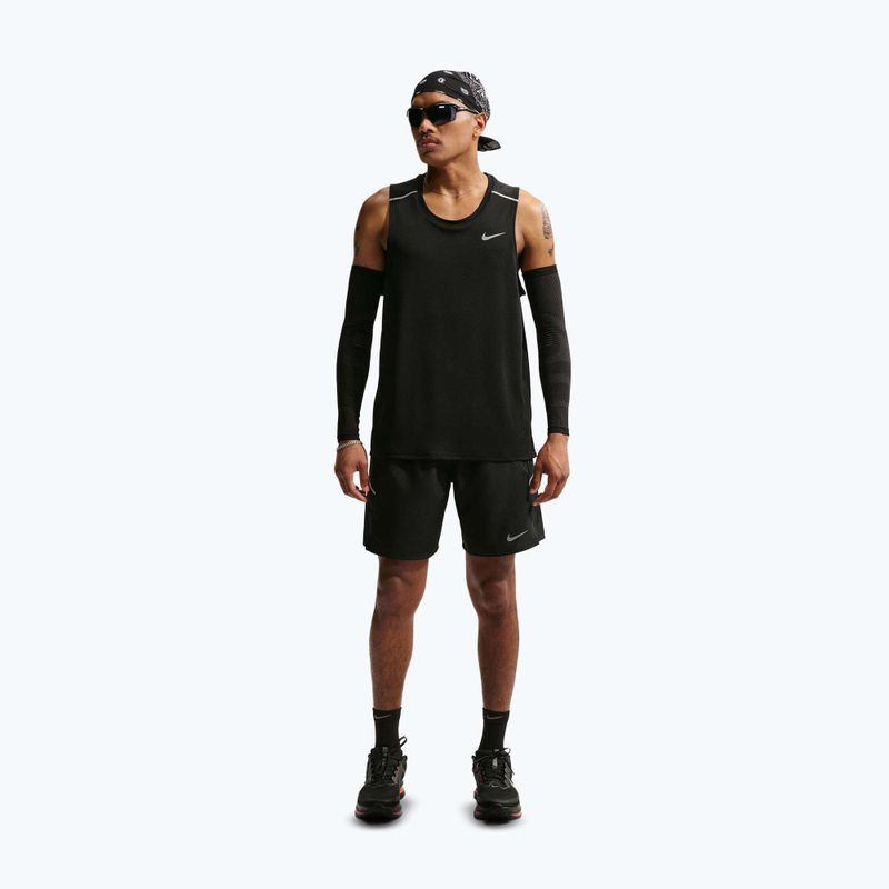Men's running T-shirt Nike Miler Dri-Fit black 2