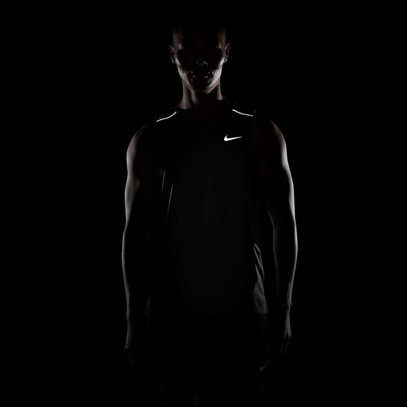 Men's running T-shirt Nike Miler Dri-Fit black 7