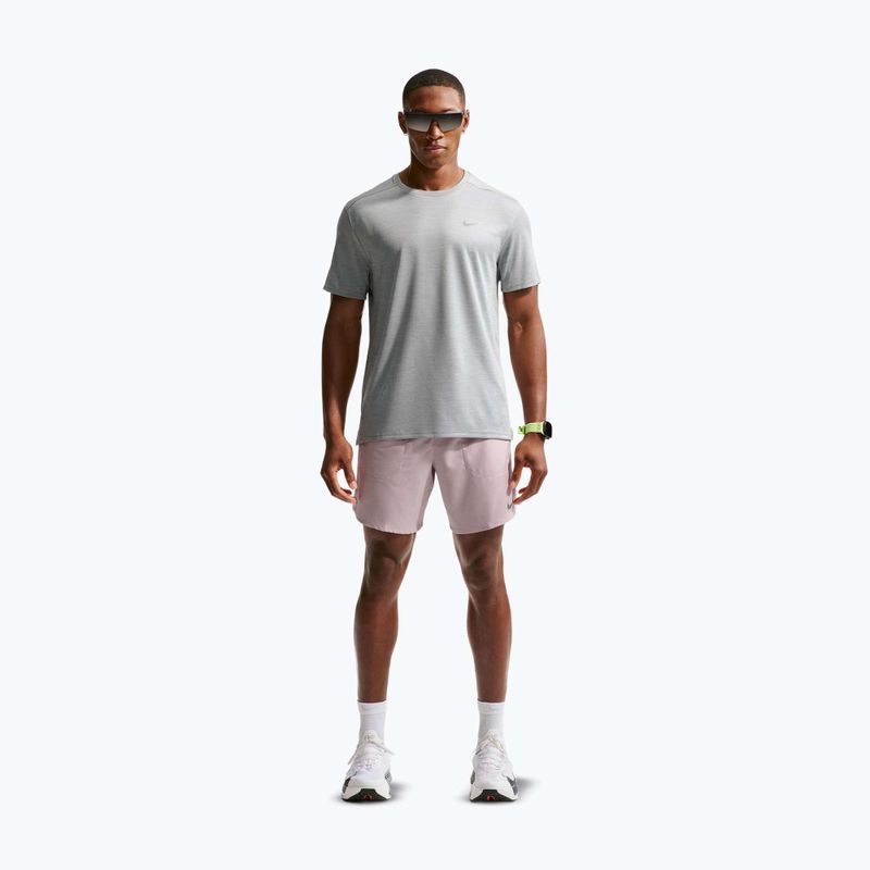 Men's running shorts Nike Stride Dri-Fit Brief-Lined 7" particle rose 2